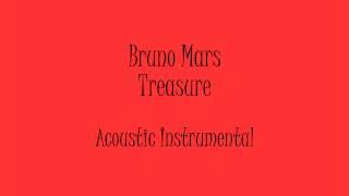 Bruno Mars - Treasure (Acoustic Instrumental) Karaoke