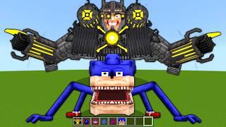 Shin Sonic vs Skibidi Toilet G Toilet Phase 6 Mod ADDON UPDATE in MINECRAFT PE