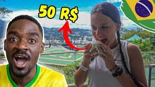 Gringa Decide Sair Pra PROVAR Comida Brasileira no RIO DE JANEIRO e só se LASCA!