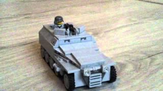 Lego ww2 german halftrack