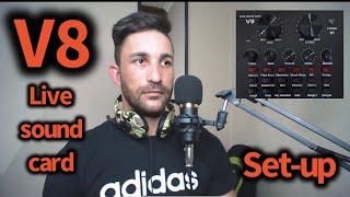 #v8soundcard #soundcard How to use V8 Sound Card on your COMPUTER (ENGLISH VIDEO WITH SUBTITLES)