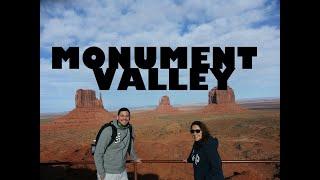 David & Nina at Monument Valley Navajo Tribal Park Parrot Bebop Drone