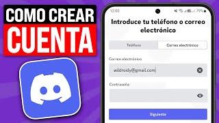 Cómo CREAR una CUENTA de DISCORD 2024 | Registrarse en Discord