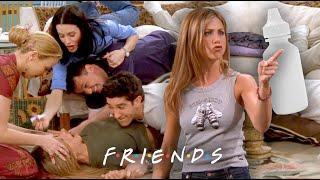 Rachel Refuses To Take Eye Drops | Friends