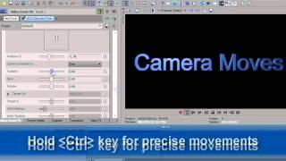 Camera Moves with BCC 3D Objects in Sony Vegas Pro