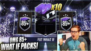 OMG 10X WHAT IF x5 85+ UPGRADE PACKS  FIFA 21 PACK OPENING