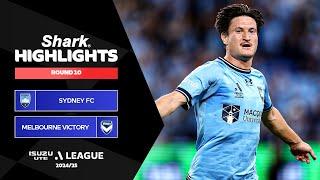 Sydney FC v Melbourne Victory - Shark Highlights | Isuzu UTE A-League 2024-25 | Round 10