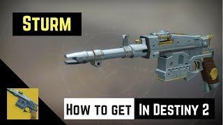 Destiny 2 | Exotic Quests - How to get Exotic Hand Cannon Sturm - Complete Guide!