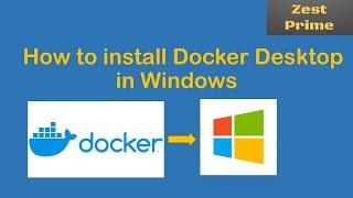 1.How to Install Docker Desktop on Windows: Step-by-Step Guide |Docker tutorial