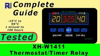 XH-W1411 DC 12V Multi-functional Temperature Controller Thermostat Switch