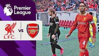 Liverpool vs Arsenal Premier League 24/25 EFOOTBALL