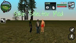 How to install Skin Selector mod on GTA SA  mobile