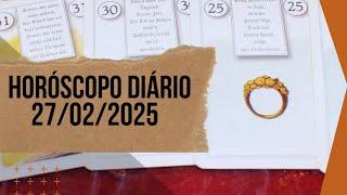  HORÓSCOPO DIÁRIO 27/02/2025 | A Magia do Tarot com Fabíola Rosa #horóscopo