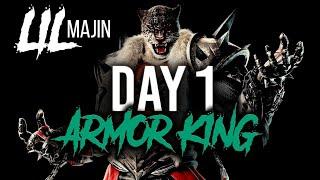 Lil Majin Learns ARMOR KING! Day 1!