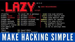 The Lazy Script - Kali Linux 2017.1 - Automate Penetration Testing!