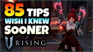 85 Tips In 15 Minutes to MASTER V Rising 1.0