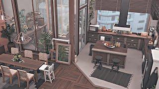 big family apartment | 930 medina studios apartment renovation | The Sims 4 speed build | no cc