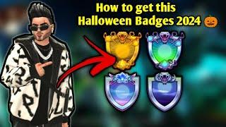 New helloween badges on Avakinlife 2024|| The curse of the hunted witch event 2024 ||