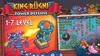 Игра "Король Ругни: Завоевание Башни" (King Rugni Tower Conquest) - прохождение 1 часть