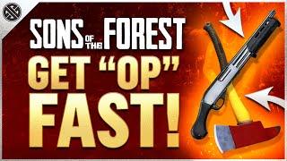 How To Get "Overpowered" Early In Sons of the Forest