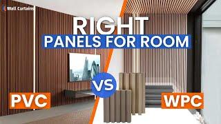 Modern and Cheapest PVC Vs WPC Panels For Room Decoration