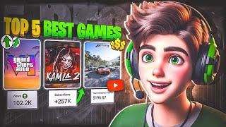  Top 5 Best Games For Your New Gaming Channel In 2024 (Instant Growth )