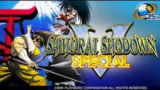 Samurai Showdown V Special (unfixed) AES Playthrough!