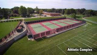 North Central College from the sky