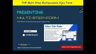 Multi-Step-Form - PHP Multi Step Multipurpose Ajax Form By MGScoder | CodeCanyon SMTP Form