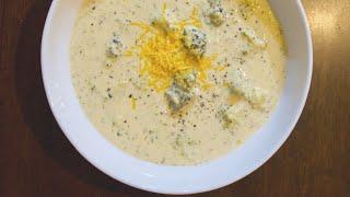 BROCCOLI CHEESE SOUP | Better than Panera | Keto Friendly | Dump and Go Crockpot Soup