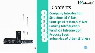 WECON V-BOX Product Training