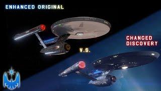 Fan Created Enhanced Original Enterprise VS Discovery's Enterprise - A Case For the Original!