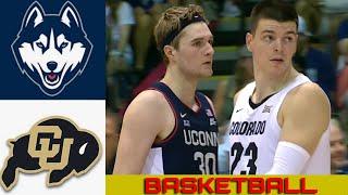 #2 UCONN vs COLORADO Basketball Game Full Highlights 2024