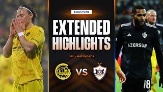 Bodø/Glimt vs. Qarabağ FK: Extended Highlights | UEL League Phase MD 4 | CBS Sports Golazo