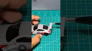 How to make Hotwheels spoilers #hotwheels #diecast #hotwheelscustom #diecastcustom