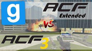 Garry's Mod: ACF-3 vs. ACF Extended - Comparison