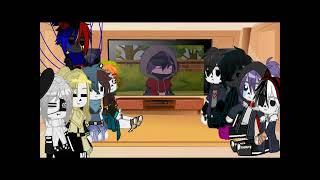 Sans Au React to Toh  Name//Undertale Au // Gacha club //