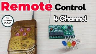 RF Remote control 4 Channel simple