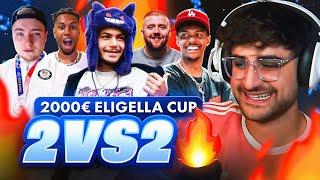 DER ERSTE EA SPORTS FC 25 2vs2 2000€ ELIGELLA CUP! mit Mert, Willy, Micky, Solution, Hamed & Co.!