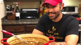 Chicken & Sausage Gumbo with a Homemade Stock by The Cajun Ninja