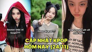 CẬP NHẬT KPOP HÔM NAY NGÀY 24/11