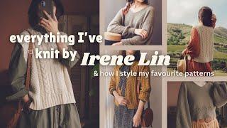 Irene Lin patterns that I've knit & how I style them! #irenelinkal2024