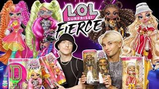 LOL OMG DOLLS FIERCE Complete Doll Line!! Detailed Unboxing and Review!! 