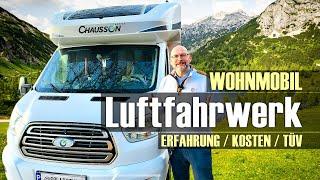 Luftfahrwerk Wohnmobil – Erfahrung / Kosten / TÜV – Luftfedern