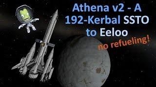 [KSP 1.2] 192 Kerbals to Eeloo and back in an SSTO (no refueling)