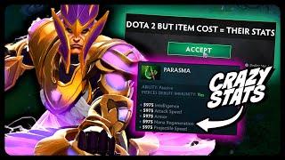 Dota 2 But Item Costs = Their Stats