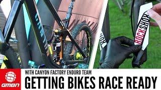 What Does It Take To Get A Pro Bike Race Ready? – With The Canyon Factory Enduro Team