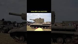 KV 2 tank in Real life (rare footage) #shorts #warthunder #wot #ww2