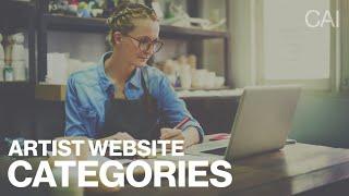 How To Organize Art in Categories on Your Artist Website (Complete Industry-Approved Tutorial)