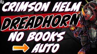 MASSIVE FIND! Auto DT HARD 10 & 50 Dreadhorn w/ Crimson Helm 133speed. | RAID SHADOW LEGENDS